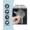 MSKEI Adhesive Hat Hooks for Wall - 2 Different Ways