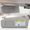 SCITOO Left Driver Side Gray Sun Visor Assembly fit for
