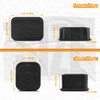 HIBRONGO Crash Bar End Caps Compatible with Ford Bronco Accessories