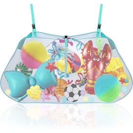 Portable Pool Floats Storage Bag Pool Toy Storage Swimming Pool Bag Large Hanging Net Bag Swimming Pool Floats Toy Organizer for Inflatables, Pool Toys, Floats, Football, Garage Toy Organizer