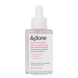 앤던 글로우 모먼트 토닝 앰플 30ml +선스틱 증정 /트라넥사믹 애씨드 3%/기미완화 에센스 Andon Glow Moment Toning Ampoule 30ml + Free Sunscreen / Tranexamic Acid 3% / Spot Improvement Essence