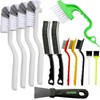 13Pcs Small Cleaning Brush Set, Hard Bristle Crevice Cleaning Brush,