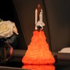 3D Printing Space Shuttle Lamp USB LED Children Baby Night