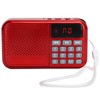 K-89 Multifunction Portable FM Radio USB Audio Player Support Memory
