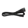 IEC320 C14 to C7 Cord Male to Female Power Adapter
