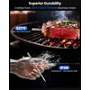 PROGRACE Smart Bluetooth Wireless Meat Thermometer: Standalone Base, WiFi Unlimited