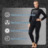 AnParc Wetsuit Women 3mm Neoprene, Cold Water Swimming with Back