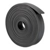sourcing map Neoprene Rubber Sheet Rolls 3mm(T) x25mm(W) x2m(L), Solid