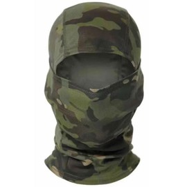 Camouflage Balaclava Mask Lightweight Breathable Camo Hood Snood Airsoft Military Army Hat Head Full Face Neck Cover Sheisty (UK, Alpha, S, L, American Green Camouflage)