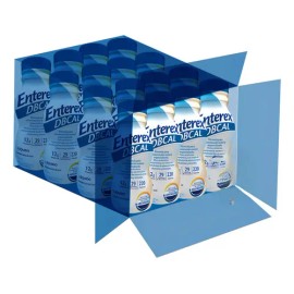 Enterex Dbcal Liquido Caja C16 Botellas De 237ml Sabor Vainilla                                                                                       