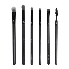 MODA Studio Grey Eye 6pc Kit – Soft Vegan and Cruelty-Free Eyeshadow Brushes