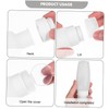 Mikinona 8pcs Travel Shampoo Conditioner Leakproof Squeeze Bottles Tubes for