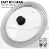 Universal Lid for Pots and Pans, Fits 11", 12" &