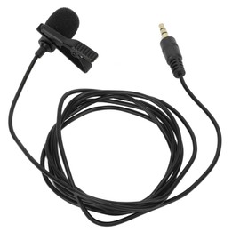 Lavalier Microphone Lapel Microphone Noise Reduction Microphone Omnidirectional Clip On Microphone for Live Video Recording