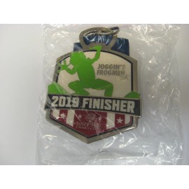 NEW NAVY SEAL FOUNDATION 2019 Finisher Joggin For Frogmen Medal/bottle opener