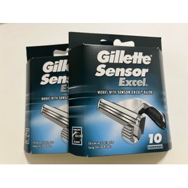 Gillette Gillette Sensor Excel Cartridges - 10 ct, Pack of 2