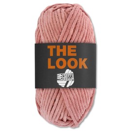 Frida's Wollhaus Lana Grossa 100 g The Look Chenille Wool Yarn Knitting Crochet Velvety 18 Colours (04| Dusky Pink)