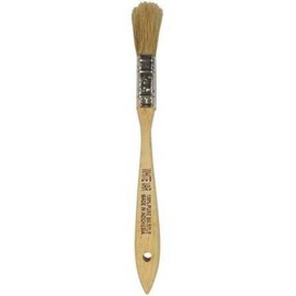 Premier 1/2" Chip Brush 100% White China Bristle with Wood Handle, WV05