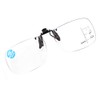 Clip-on+ Multifocus+Anti Blue Light Block Reading Glasses Reader (Black, +2.5)