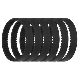 The Lord of the Tools 6PCS Soft Front Brush Belt HTD-153-3GT-8 Compatible with Shark APEX Upright Vacuum Cleaner AZ1002 AZ1000 AX952 AX950 AX951 ZU780 ZU782 ZS362 ZU785 Series