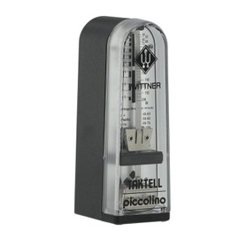 Wittner Taktell Piccolino 890161 Mechanical Metronome Black with Keepdrum Microfibre Cloth