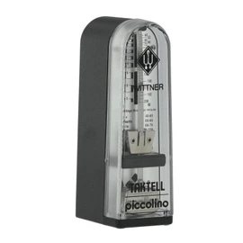 Wittner Taktell Piccolino 890161 Mechanical Metronome Black with Keepdrum Microfibre Cloth