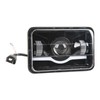Truck Front Square LED Headlight with High Low Beam DRL