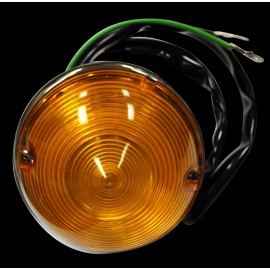 Counterpart 55-57 Chevy/GMC Truck Front LH/RH Amber Turn Signal Light Parking Lamp Assembly
