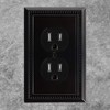 Harmon Designs Sunken Pearls Switch Plate/Wall Plate/Outlet Cover (Single Duplex