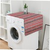 Operitacx Creative Printed Fridge and Washing Machine Cover Stylish Dust