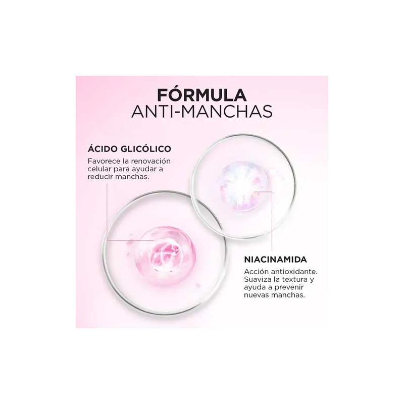 Gel Crema Noche Anti-manchas Ácido Glicólico L'oréal Paris
