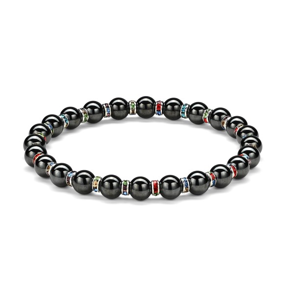 Magnetic Bracelet for Men and Women, Hematite Bracelet, 6/8/10 mm,
