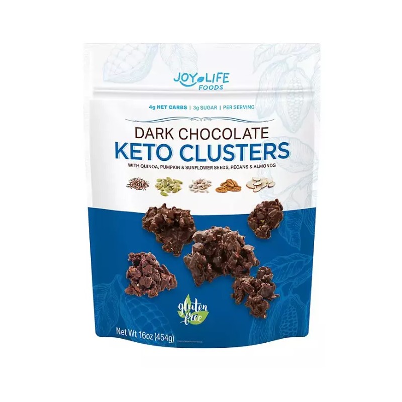 Joy Life Foods Dark Chocolate Keto Cluster 16 oz