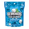 ICE BREAKERS Ice Cubes Peppermint Sugar Free Chewing Gum Pouch,