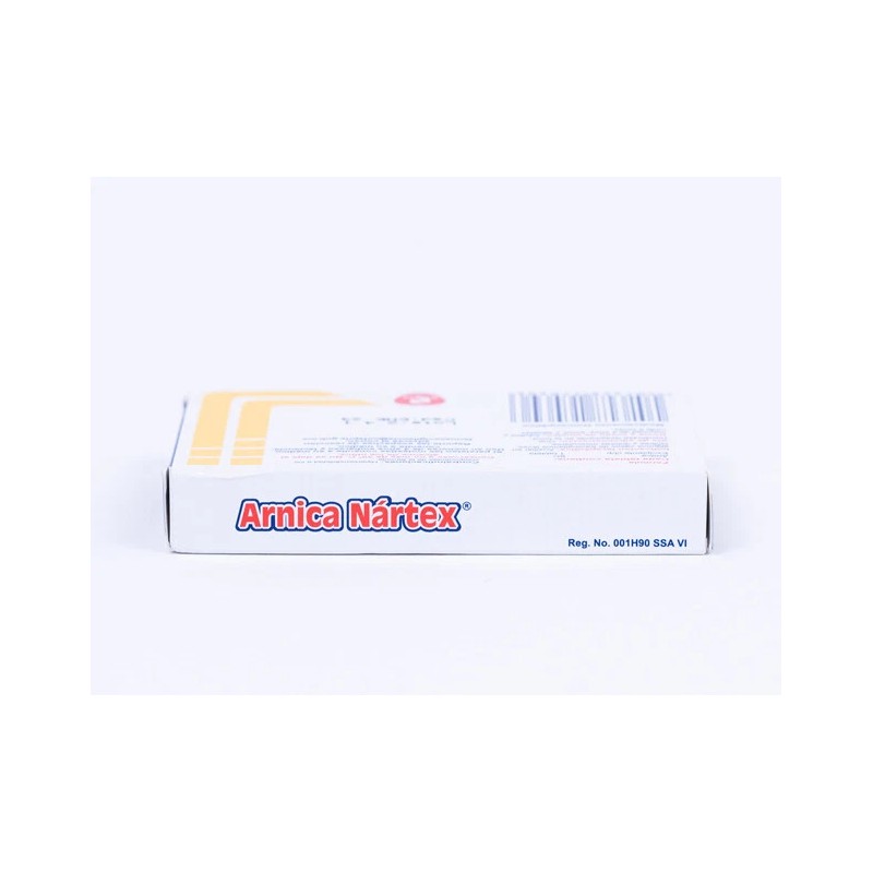 Arnica Nartex tabletas Golpes y Dolores Musculares (30 tabletas)