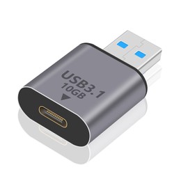 Poyiccot USB-C & USB 3.0 Adapter, USB Type C (Female) to USB 3.0 Male Converter Adapter, 10Gbps USB A to USB C Adapter, USB 3.1 High Speed Data Transfer USB Type-C Adapter, USB C to USB 3.0 Adapter