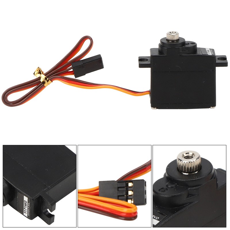 JX PDI‑1171MG 17g Metal Gear Core Motor Servo Upgrade Parts