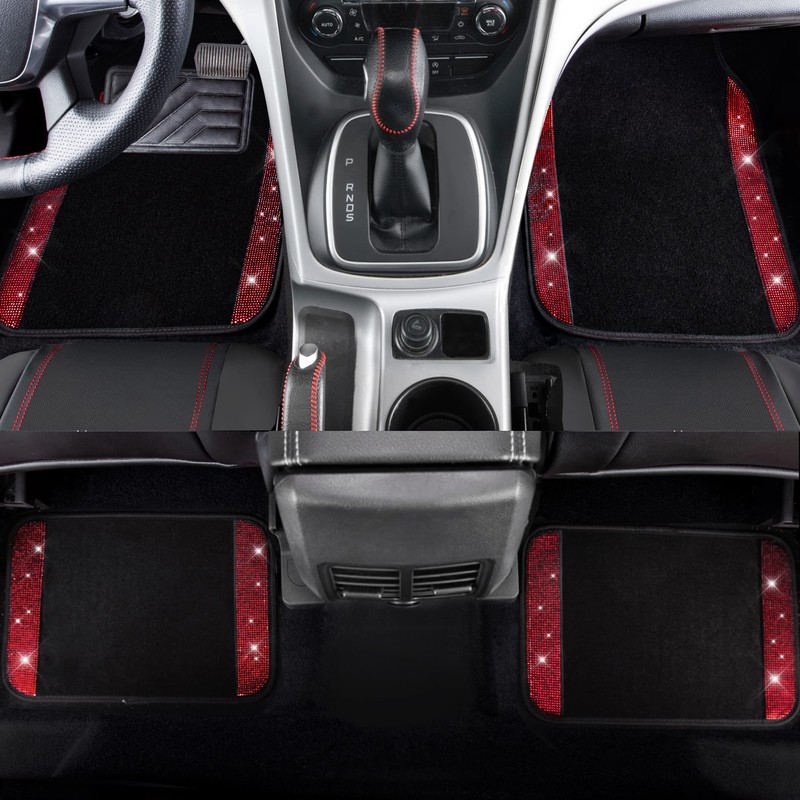 CAR PASS 23 PCS Bling Diamond Car Accessories Set for
