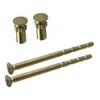 M5 x 90mm Brass Door Handle Pozi Screws with Brass