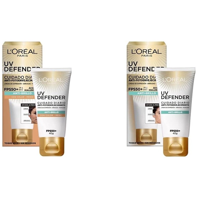 LOreal Paris bloqueador solar FPS 50 LOréal Paris UV Defender