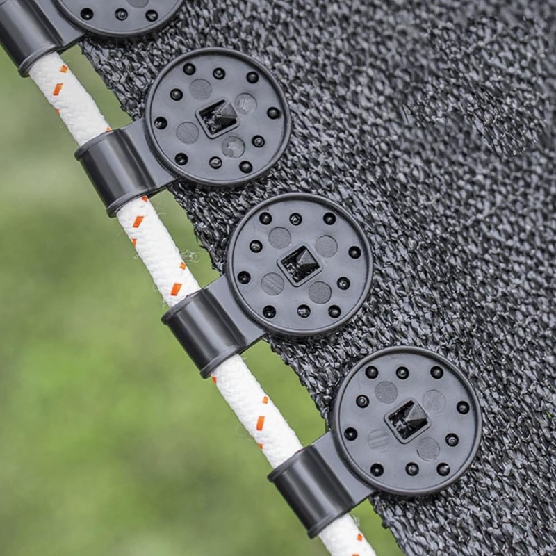 50pcs Shade Cloth Clips,Shade Cloth Heavy Duty Lock Grip for