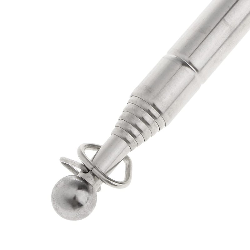 Pack of 2 120 cm Telescopic Flagpole, Handheld Telescopic Flagpole,
