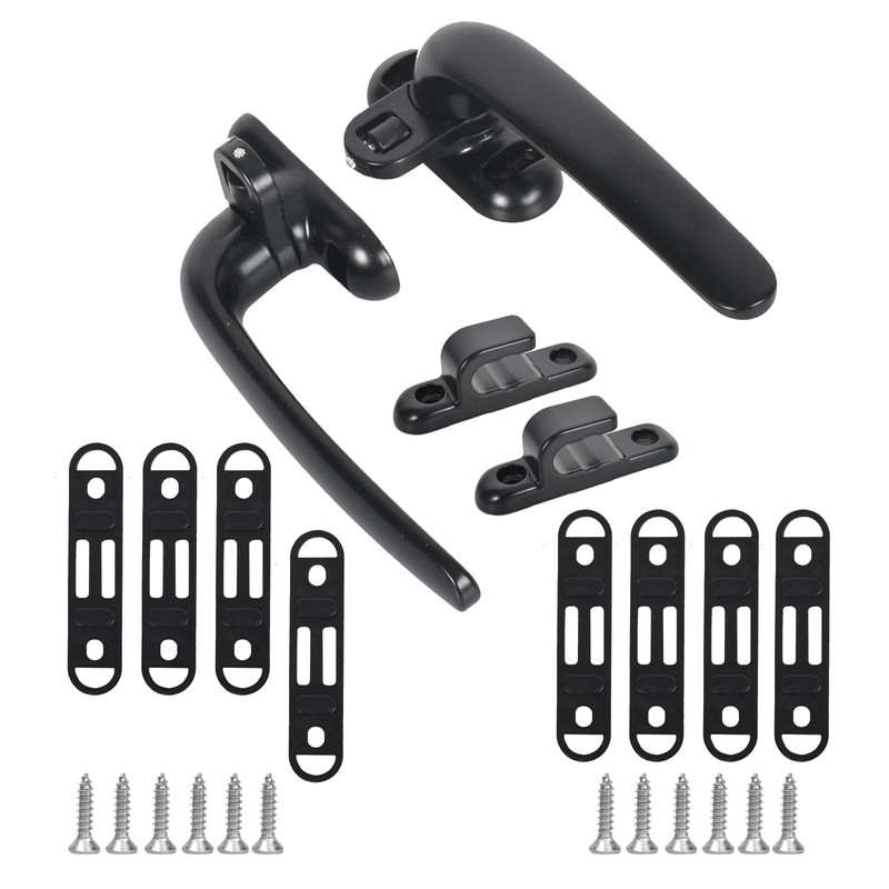 2 Pieces Aluminum Window Handle, Window Handle, Alloy Window Handles,
