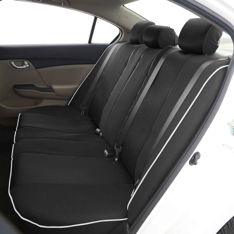 FH Group Car Seat Covers Three Row 8 Seater Cloth