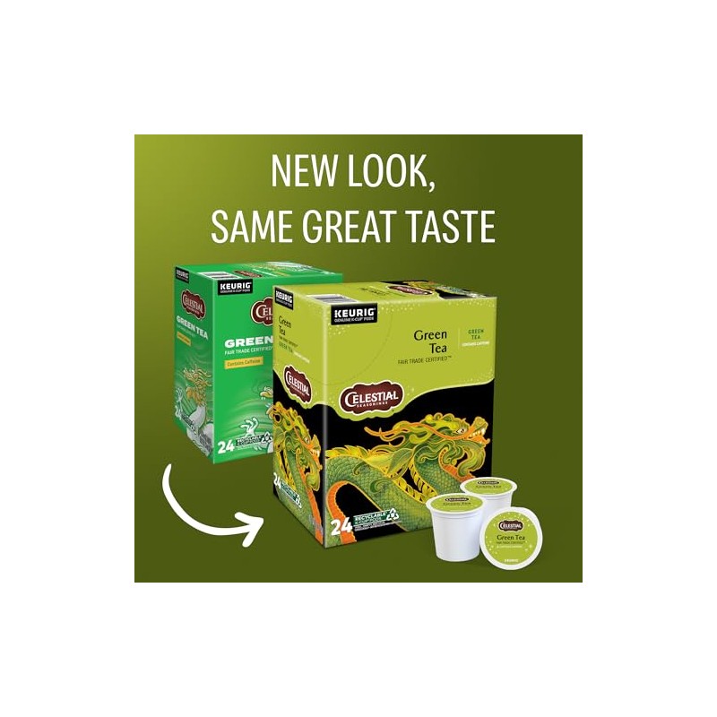 Celestial Seasonings Green Tea K-Cup Pods - 96 Count