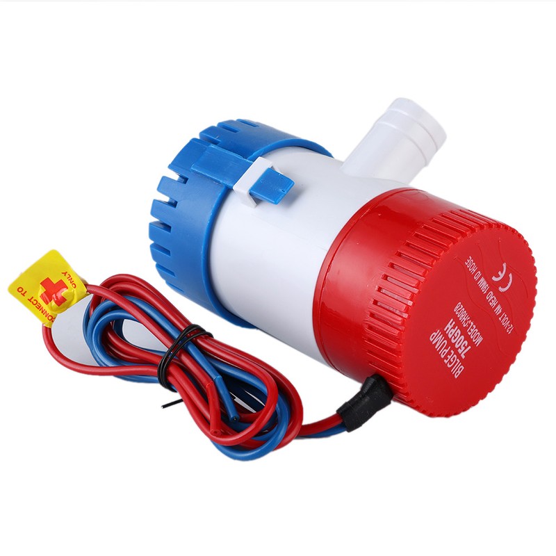 750GPH DC Submersible Bilge Pump Marine Boat Accessory G750-0112V