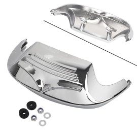 Unbranded Chrome Front Fender Trim Tip For Harley Electra Glide Road King Ultra Limited