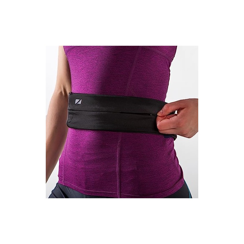 ZONE3 Reversible Training Flip Belt, Black, Large