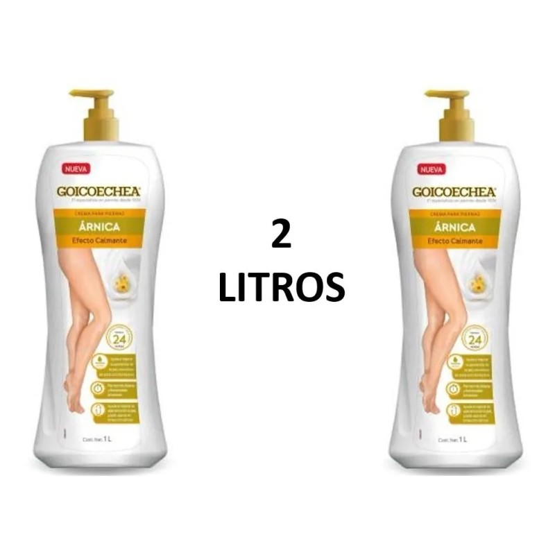 Crema Piernas Cansadas Goicoechea Árnica 2 Litros Várices Árnica