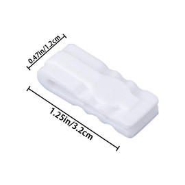 30 PCS Vacuum Storage Bags Sealing Clip Snack Bag Sealing Clips Zipper Labor Saver Sliding Grip Seal Grip Efficient Bag Sealer Reusable Zipper Sealers for Clothes Bedding Food Preservation